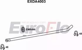 EuroFlo EXDA4003 - Труба вихлопного газу autocars.com.ua