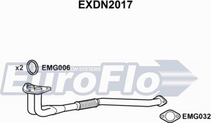 EuroFlo EXDN2017 - Труба выхлопного газа autodnr.net