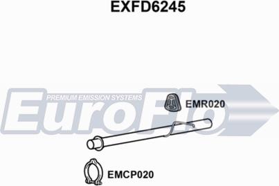 EuroFlo EXFD6245 - Насадка випускної труби autocars.com.ua