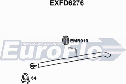 EuroFlo EXFD6276 - Насадка випускної труби autocars.com.ua