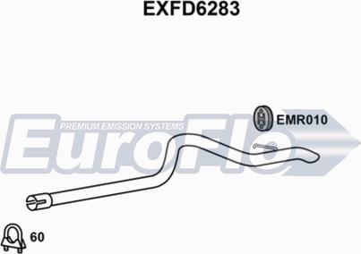 EuroFlo EXFD6283 - Насадка випускної труби autocars.com.ua