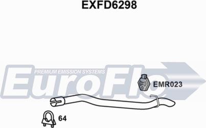 EuroFlo EXFD6298 - Насадка випускної труби autocars.com.ua