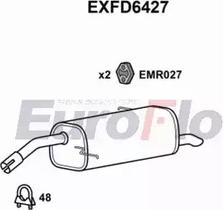 EuroFlo EXFD6427 - Глушник вихлопних газів кінцевий autocars.com.ua