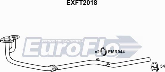 EuroFlo EXFT2018 - Труба выхлопного газа autodnr.net