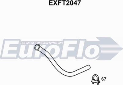 EuroFlo EXFT2047 - Труба выхлопного газа autodnr.net