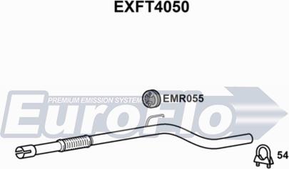 EuroFlo EXFT4050 - Труба вихлопного газу autocars.com.ua