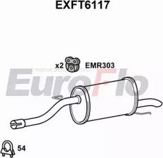 EuroFlo EXFT6117 - Глушник вихлопних газів кінцевий autocars.com.ua