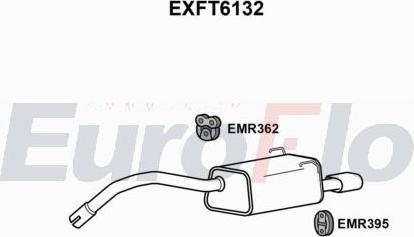 EuroFlo EXFT6132 - Труба вихлопного газу autocars.com.ua