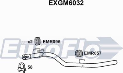 EuroFlo EXGM6032 - Насадка випускної труби autocars.com.ua