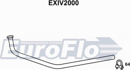 EuroFlo EXIV2000 - Труба вихлопного газу autocars.com.ua