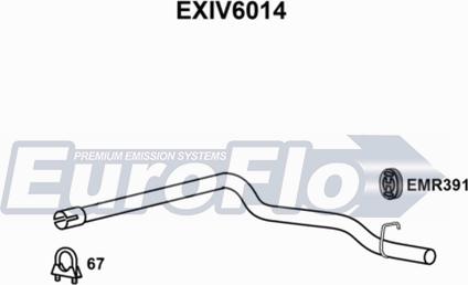 EuroFlo EXIV6014 - Насадка випускної труби autocars.com.ua