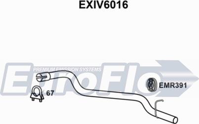 EuroFlo EXIV6016 - Насадка випускної труби autocars.com.ua