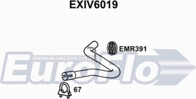 EuroFlo EXIV6019 - Насадка випускної труби autocars.com.ua