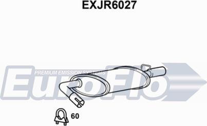 EuroFlo EXJR6027 - Глушник вихлопних газів кінцевий autocars.com.ua