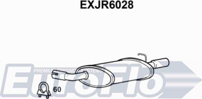 EuroFlo EXJR6028 - Глушник вихлопних газів кінцевий autocars.com.ua