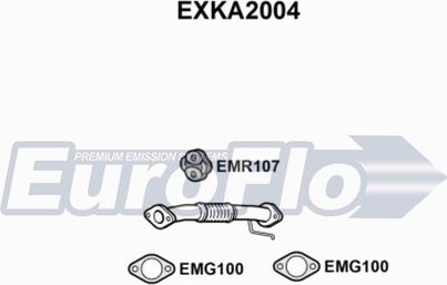 EuroFlo EXKA2004 - Труба вихлопного газу autocars.com.ua