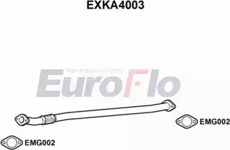 EuroFlo EXKA4003 - Труба вихлопного газу autocars.com.ua