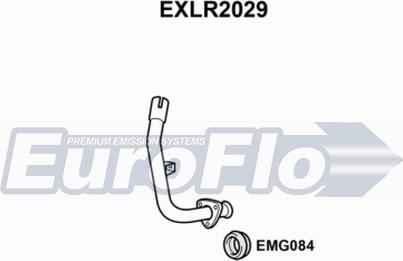 EuroFlo EXLR2029 - Труба вихлопного газу autocars.com.ua