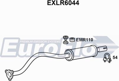 EuroFlo EXLR6044 - Глушник вихлопних газів кінцевий autocars.com.ua