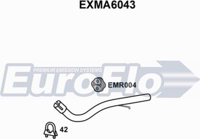 EuroFlo EXMA6043 - Насадка випускної труби autocars.com.ua