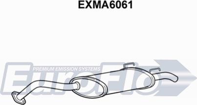 EuroFlo EXMA6061 - Глушник вихлопних газів кінцевий autocars.com.ua