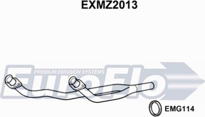 EuroFlo EXMZ2013 - Труба вихлопного газу autocars.com.ua