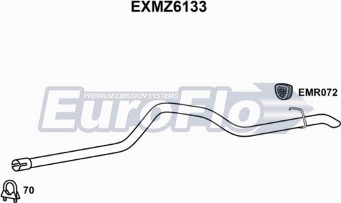 EuroFlo EXMZ6133 - Насадка выпускной трубы autodnr.net