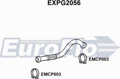 EuroFlo EXPG2056 - Труба вихлопного газу autocars.com.ua