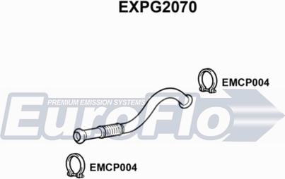 EuroFlo EXPG2070 - Труба вихлопного газу autocars.com.ua