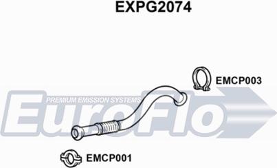 EuroFlo EXPG2074 - Труба вихлопного газу autocars.com.ua