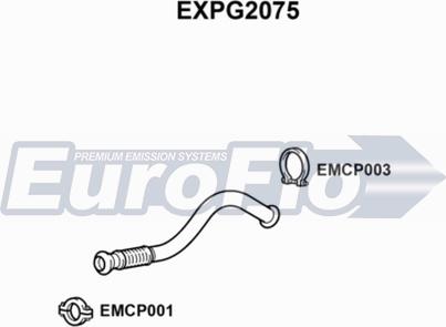 EuroFlo EXPG2075 - Труба вихлопного газу autocars.com.ua