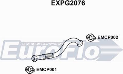 EuroFlo EXPG2076 - Труба вихлопного газу autocars.com.ua