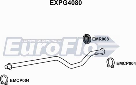 EuroFlo EXPG4080 - Труба выхлопного газа autodnr.net