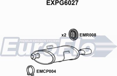 EuroFlo EXPG6027 - Глушник вихлопних газів кінцевий autocars.com.ua