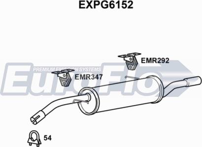 EuroFlo EXPG6152 - Глушник вихлопних газів кінцевий autocars.com.ua