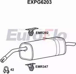 EuroFlo EXPG6203 - Глушник вихлопних газів кінцевий autocars.com.ua