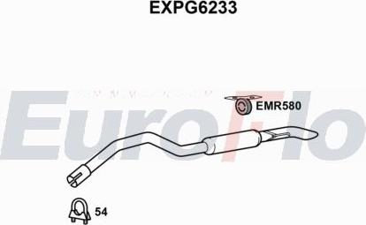 EuroFlo EXPG6233 - Глушник вихлопних газів кінцевий autocars.com.ua