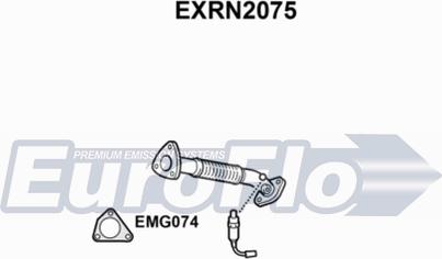 EuroFlo EXRN2075 - Труба вихлопного газу autocars.com.ua