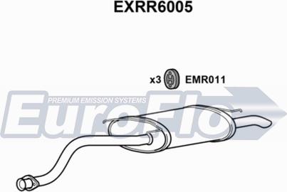 EuroFlo EXRR6005 - Глушник вихлопних газів кінцевий autocars.com.ua