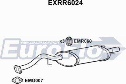 EuroFlo EXRR6024 - Глушник вихлопних газів кінцевий autocars.com.ua