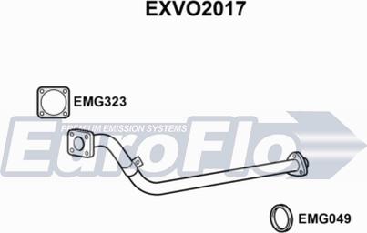 EuroFlo EXVO2017 - Труба вихлопного газу autocars.com.ua