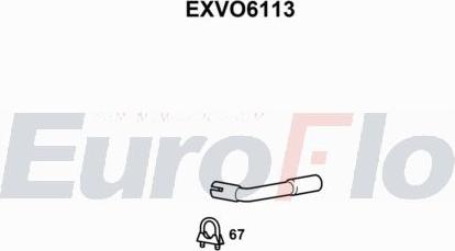 EuroFlo EXVO6113 - Глушник вихлопних газів кінцевий autocars.com.ua