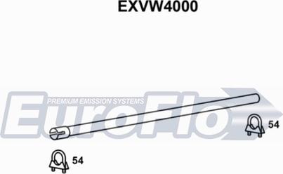 EuroFlo EXVW4000 - Труба вихлопного газу autocars.com.ua