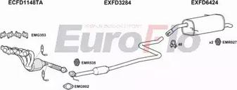 EuroFlo FDBMA14 6001 - Система випуску ОГ autocars.com.ua