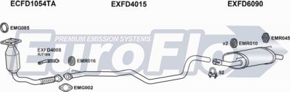 EuroFlo FDFIE18D 1011B - Система випуску ОГ autocars.com.ua