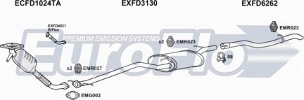 EuroFlo FDFOC18D 2004 - Система випуску ОГ autocars.com.ua