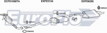 EuroFlo FDFOC18D 2011A - Система випуску ОГ autocars.com.ua