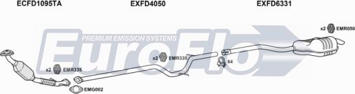 EuroFlo FDMON18D 2008 - Система випуску ОГ autocars.com.ua