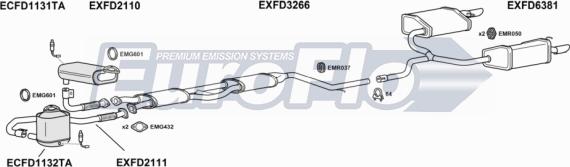 EuroFlo FDMON30 2008 - Система випуску ОГ autocars.com.ua