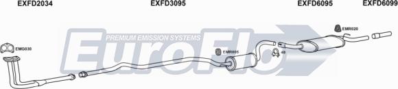 EuroFlo FDORI13 2004A - Система випуску ОГ autocars.com.ua